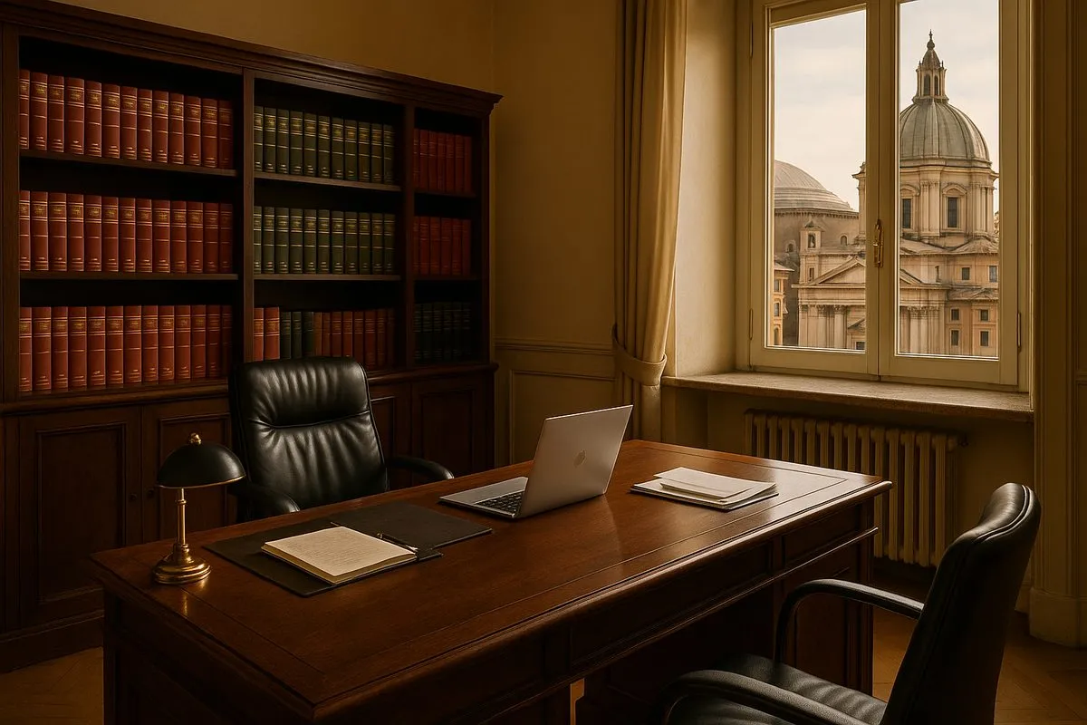 Professionista in studio commercialista a Roma con documenti